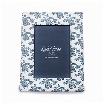 Kate Heiss Woodland Navy 5x7 Photo Frame