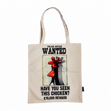 Wallace & Gromit Feathers Recycled Cotton Shopper Bag
