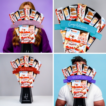 Kinder Variety Chocolate Bouquet