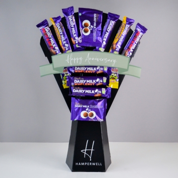 Happy Anniversary Dairy Milk Chocolate Bouquet