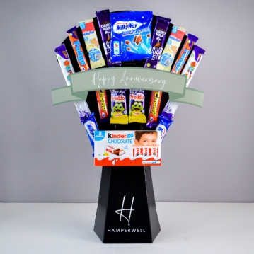 Happy Anniversary Kids Chocolate Bouquet