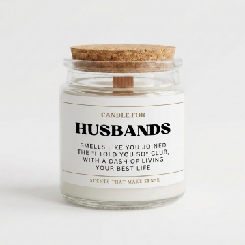 Funny Candle for Husbands