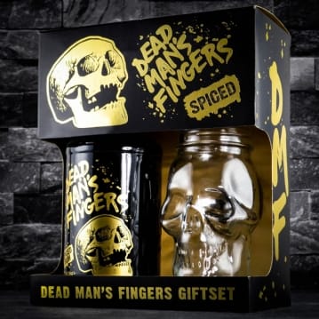 Dead Man’s Fingers Spiced & Skull Glass