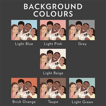 Personalised Family "Photo-to-Painting" Hand Illustrated Framed Prints