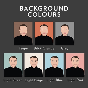 Personalised "Photo-to-Painting" Hand Illustrated Framed Prints for Him