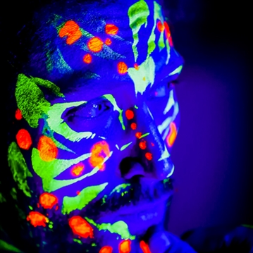 Naked Neon Life Drawing