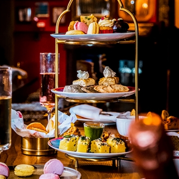 Lavish Indian Afternoon Tea for Two in London