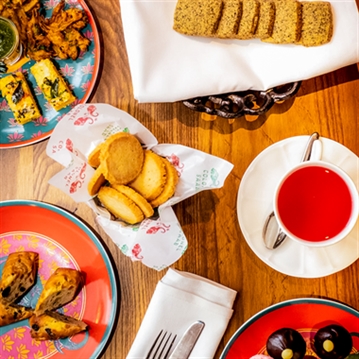 Lavish Indian Afternoon Tea for Two in London