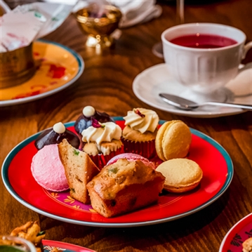 Lavish Indian Afternoon Tea for Two in London