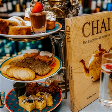Lavish Indian Afternoon Tea for Two in London