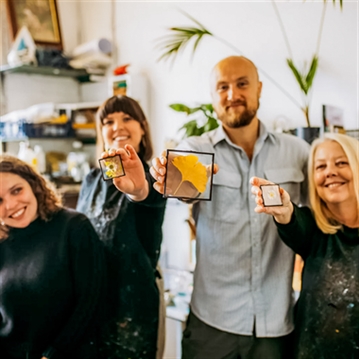 Wildflower and Stained Glass Decorations Workshop in Bristol