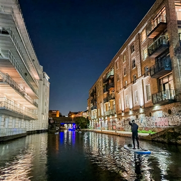 Full Moon Paddleboard through London