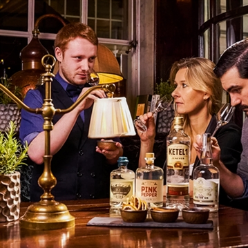 Classic Mini Cooper Gin Bar Adventure