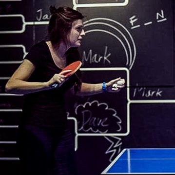 Chop, Smash and Destroy! Table Tennis Masterclass for Two