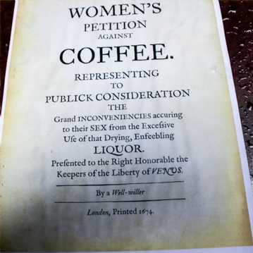 The Coffeehouse Tour