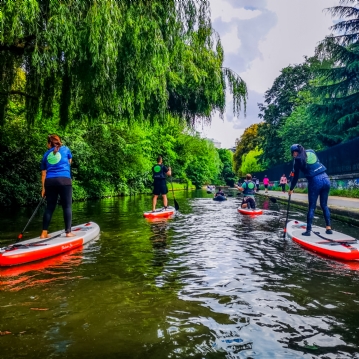 Learn to Paddle Board Through London