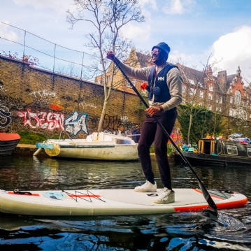 Learn to Paddle Board Through London