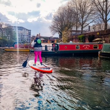 Learn to Paddle Board Through London