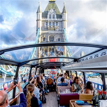 Gourmet London Bus Lunch Experience for Two