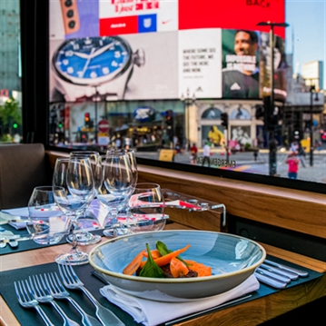Gourmet London Bus Lunch Experience for Two