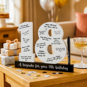 18th Birthday Signature Numbers