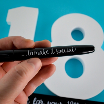 18th Birthday Signature Numbers