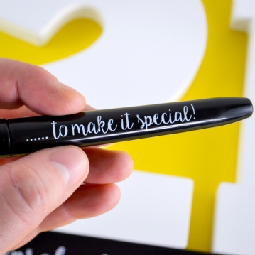 21st Birthday Wooden Numbers and Pen