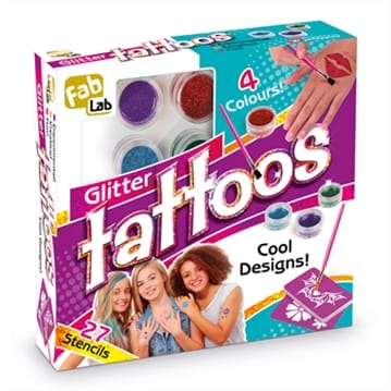 fablab glitter tattoo kit
