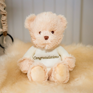 Warmies 9''  Congratulations Microwaveable Plush Bear