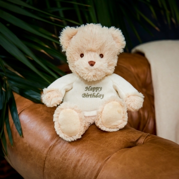 Warmies 9''  Happy Birthday Microwaveable Plush Bear