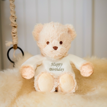 Warmies 9''  Happy Birthday Microwaveable Plush Bear