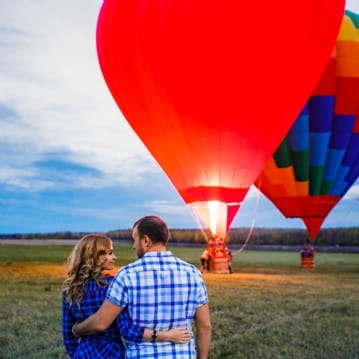 Exclusive & Romantic Ballooning for Two