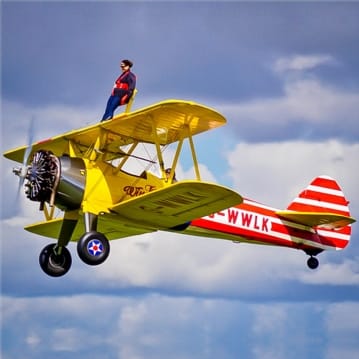 Wing Walking in Shaftesbury