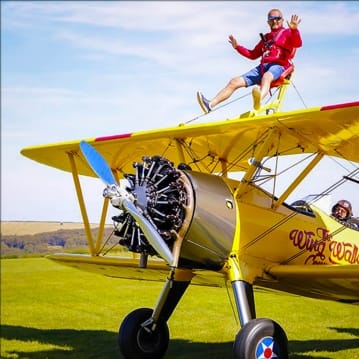 Wing Walking in Shaftesbury