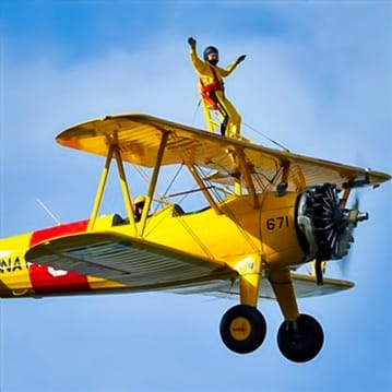 Wing Walking Day in Yorkshire