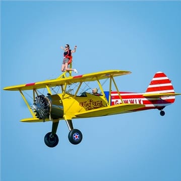 Wing Walking Experience in Lincolnshire