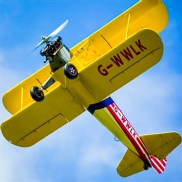 Wing Walking Experience in Lincolnshire