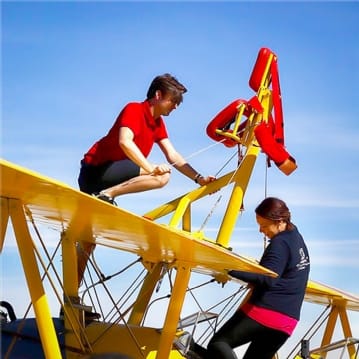 Wing Walking Experience in Lincolnshire