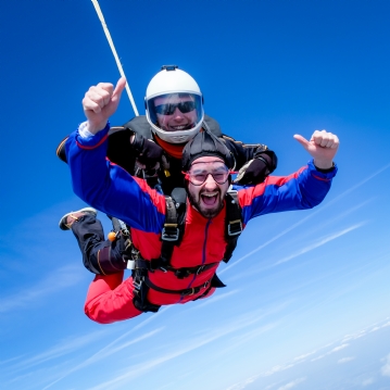 Skydiving in Swansea