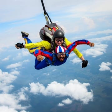 Skydiving in Swansea