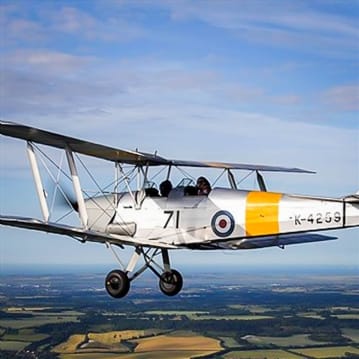 Tiger Moth Flight in Kent