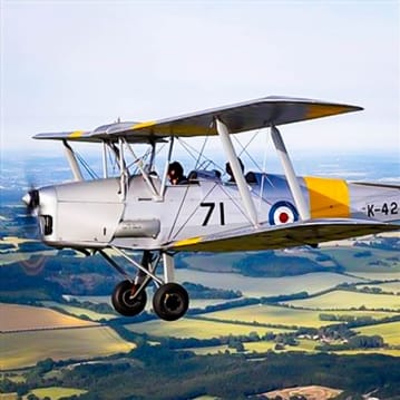 Tiger Moth Flight in Kent