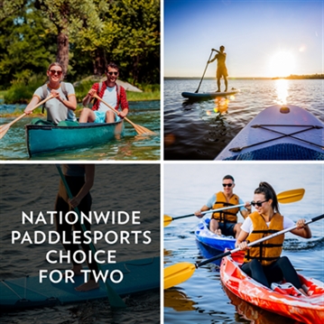 Nationwide Paddlesports Choice for Two