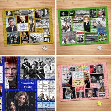 The Year You Were Born Personalised Photo Upload Jigsaw Puzzles