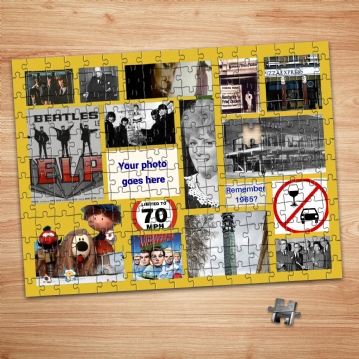 The Year You Were Born Personalised Photo Upload Jigsaw Puzzles