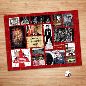 The Year You Were Born Personalised Photo Upload Jigsaw Puzzles