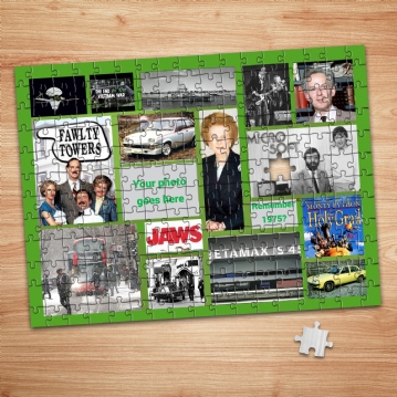 The Year You Were Born Personalised Photo Upload Jigsaw Puzzles