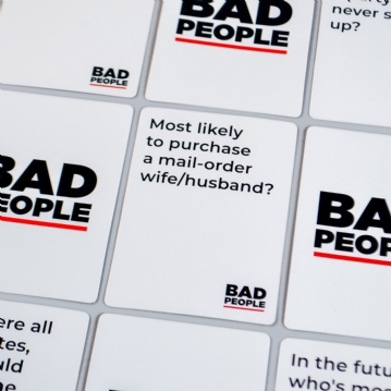 Bad People Adult Party Game