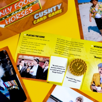 Only Fools and Horses Cushty Card Game