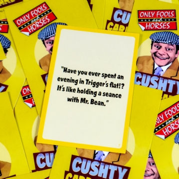 Only Fools and Horses Cushty Card Game